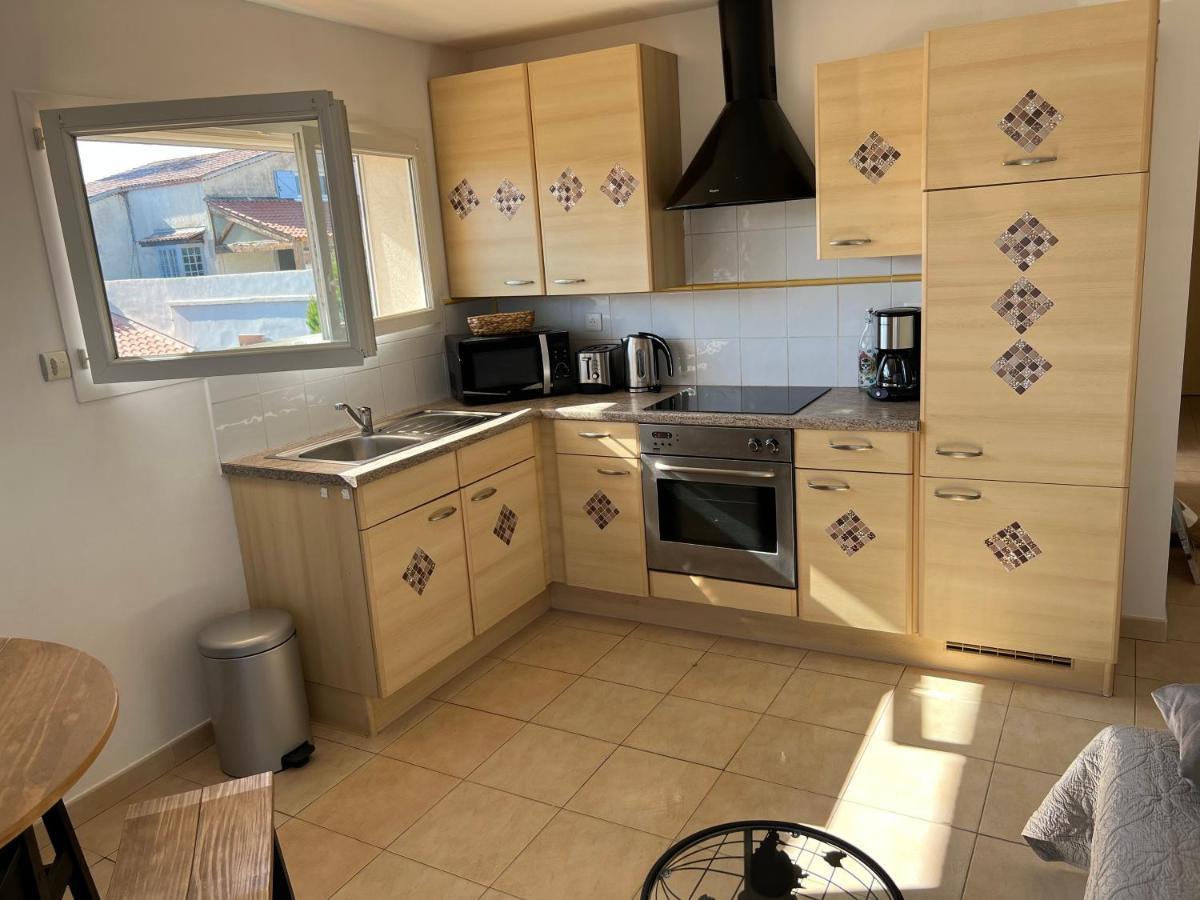 Plein Sud, Bel Appartement 20 Metres De La Plage La Capte Ιέρ Εξωτερικό φωτογραφία